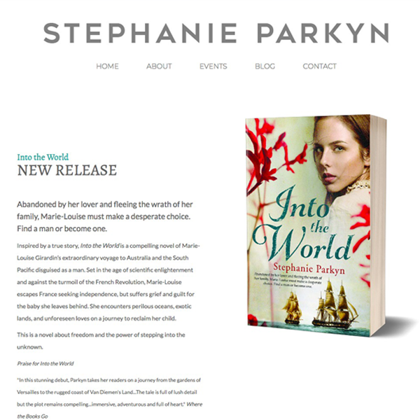 Stephanie Parkyn Author